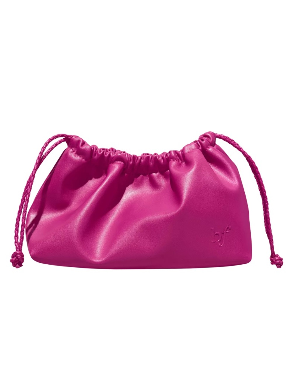 Benefit cosmetics Hot Pink Drawstring Makeup Bag